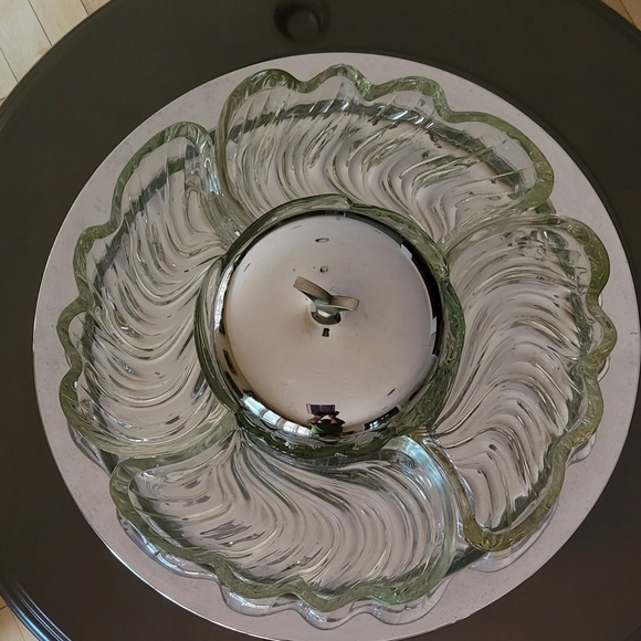 VTG-Kromex Lazy Susan Server - Picture 3 of 7